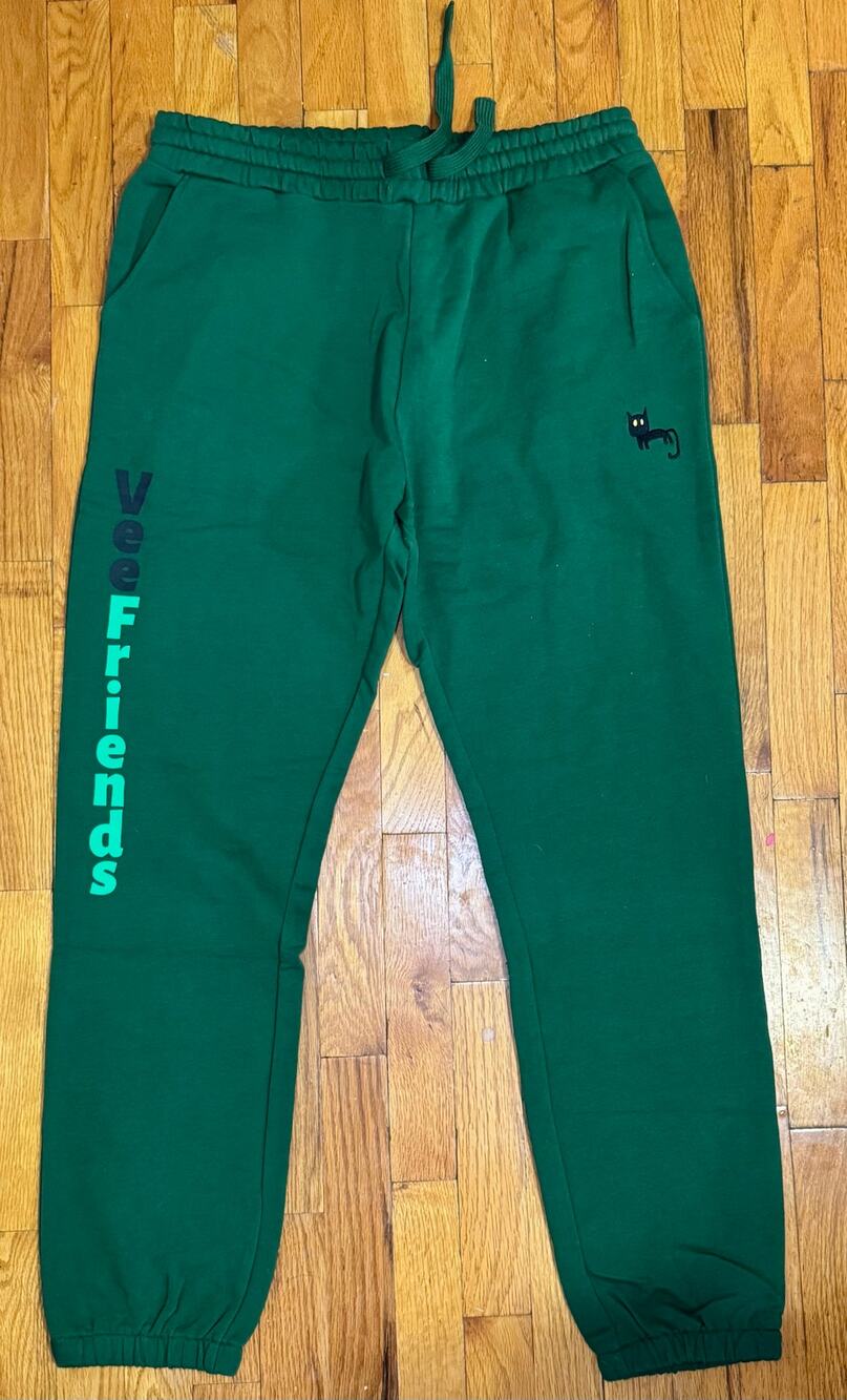 VeeFriends Unisex Jogger Sweatpants – Green – New With Tags